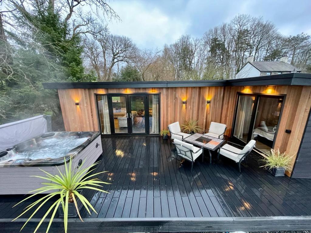 The Cabin@Tyddynucha Caernarfon Exteriér fotografie